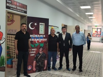İğdırdakı &ldquo;Şuşa&rdquo; uşaq bağçasında Mübariz İbrahimovun adını daşıyan sinif açılıb