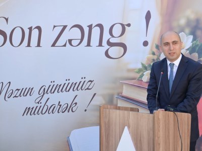 Elm və təhsil naziri &ldquo;Son zəng&rdquo; tədbirində iştirak edib