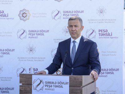 Peşə təhsili üçün yaş məhdudiyyət deyil - Mətin Kərimli