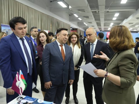 Emin Əmrullayev Qazaxıstanda &ldquo;Study in Azerbaijan&rdquo; beynəlxalq təhsil sərgisi ilə tanış olubrnrn&nbsp;