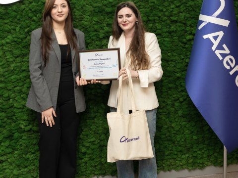 BMU tələbəsi TƏQAÜD proqramının qalibi olub