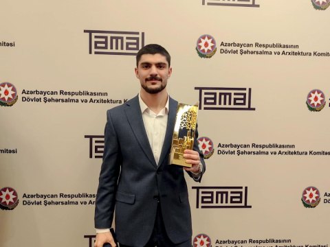AzMİU məzunu&nbsp;&ldquo;Təməl&rdquo; mükafatına layiq görüldü