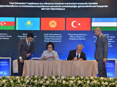 TDT-ya üzv ölkələrin imtahan mərkəzləri arasında Niyyət Protokolu imzalanıb