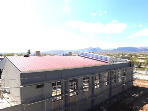 Nehrəmdə müasir təhsil kompleksi: 3 nömrəli məktəb yeni dərs ilinə hazırlaşır