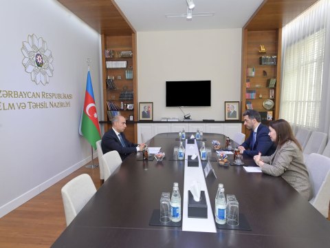 Nazir &ldquo;Yüksəliş&rdquo;in qalibləri ilə görüşüb
