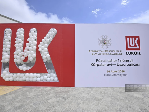 Füzulidə körpələr evi-uşaq bağçasının açılışı olub