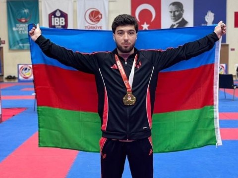 ADNSU tələbəsi Karate üzrə dünya çempionatında qızıl medal qazandı