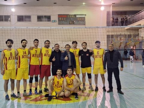 ATU-nun voleybol üzrə komandası ali təhsil müəssisələrinin tələbələri ilə keçirilən yarışın qalibi olub