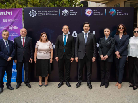 BAAU-da əmək yarmarkası və Məzun Forumu keçirilib - Fotolar