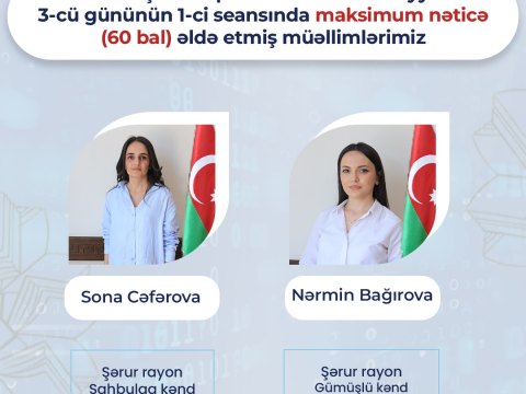 Onlar sertifikasiyadan MAKSİMUM nəticə topladılar