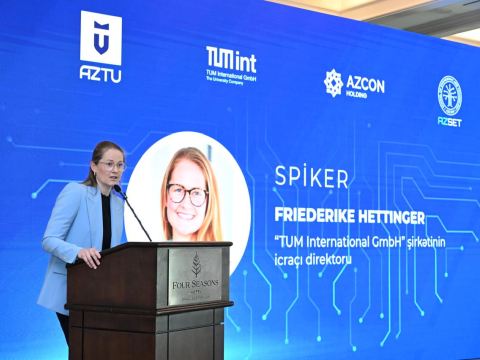 ASSET fəaliyyətə kompüter elmləri üzrə bakalavr proqramı ilə başlayır - Friederike Hettinger