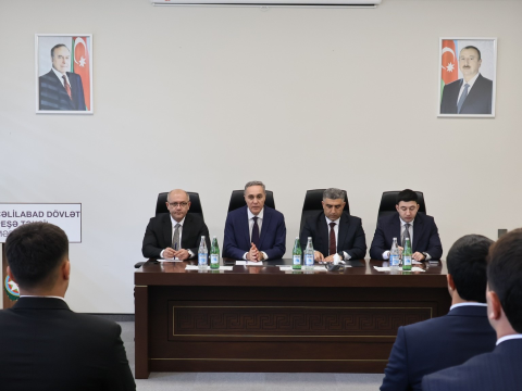 Cəlilabad Dövlət Peşə Təhsil Mərkəzinin YENİ direktoru kollektivə təqdim olunub