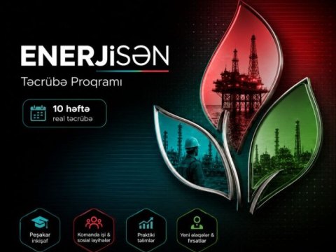 &ldquo;ENERJİSƏN&rdquo; Təcrübə Proqramına müraciətlər açıqdır