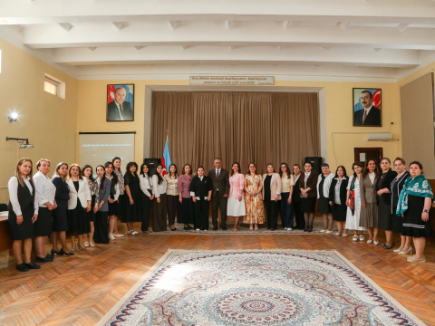 Qarşılıqlı dərsdinləmə layihəsinin yekun tədbiri keçirilib