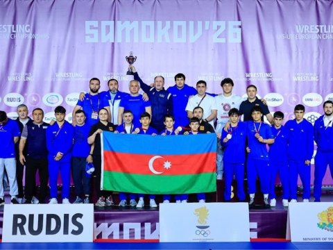 Yeniyetmələrimiz Avropa çempionatında 5 medal qazandılar