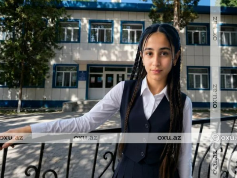Ömrü də, məktəbi də yarımçıq qalan Elmiranın - Fotosu