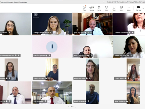 &ldquo;MS Teams&rdquo; platformasının tətbiqinə dair onlayn təlim təşkil olunub