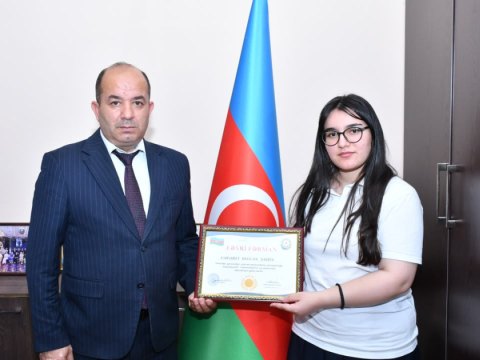 Xırdalan məktəblisi Çin universitetinə&nbsp;QƏBUL olunub