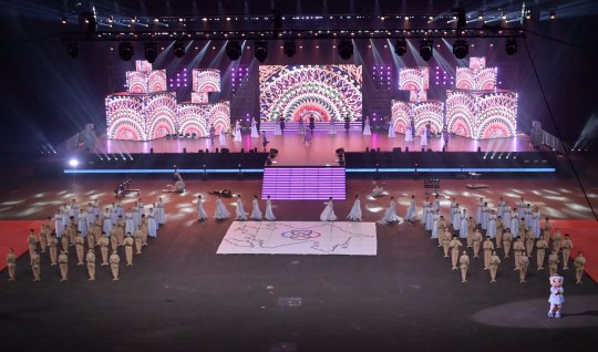 Məktəblilərin Respublika İdman Olimpiadasının açılış mərasimi keçirilib