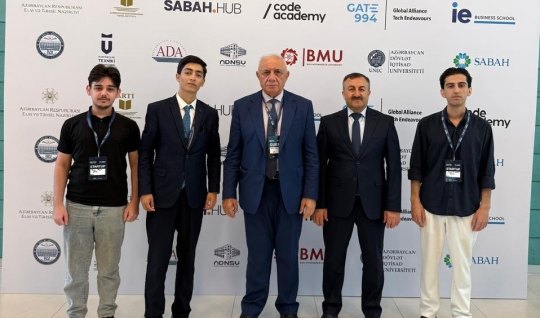 AzTU komandası 6-cı "University Demo Day" müsabiqəsində III yeri tutub
