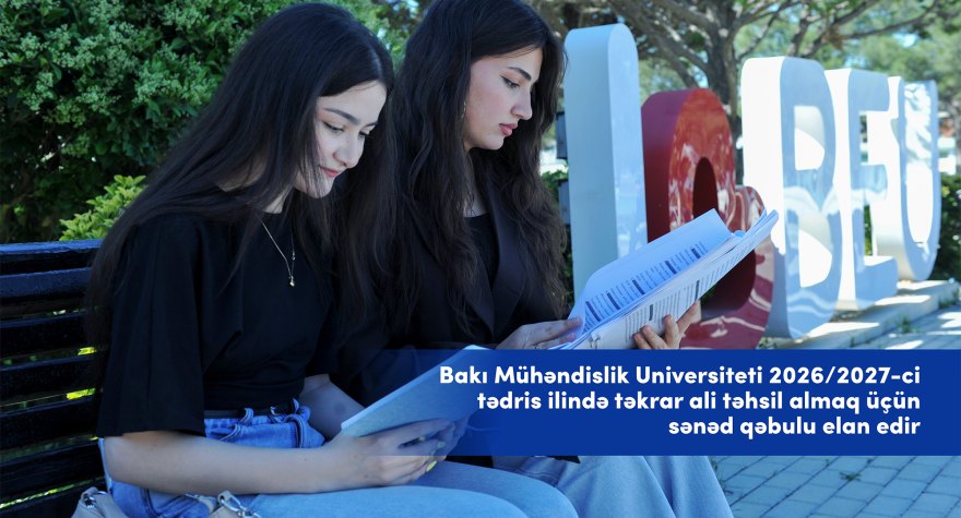 BMU -da 41 ixtisas üzrə təkrar ali təhsil almaq imkanı