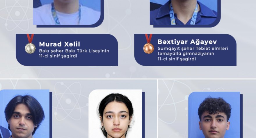 Məktəblilərimiz beynəlxalq olimpiadada uğurla çıxış ediblər