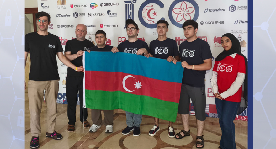 Komandamız Beynəlxalq Kibertəhlükəsizlik Olimpiadasında uğur qazanıb