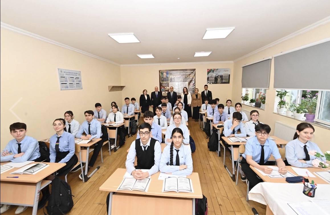 Elm və təhsil naziri Sumqayıtda təhsil müəssisəsində olub