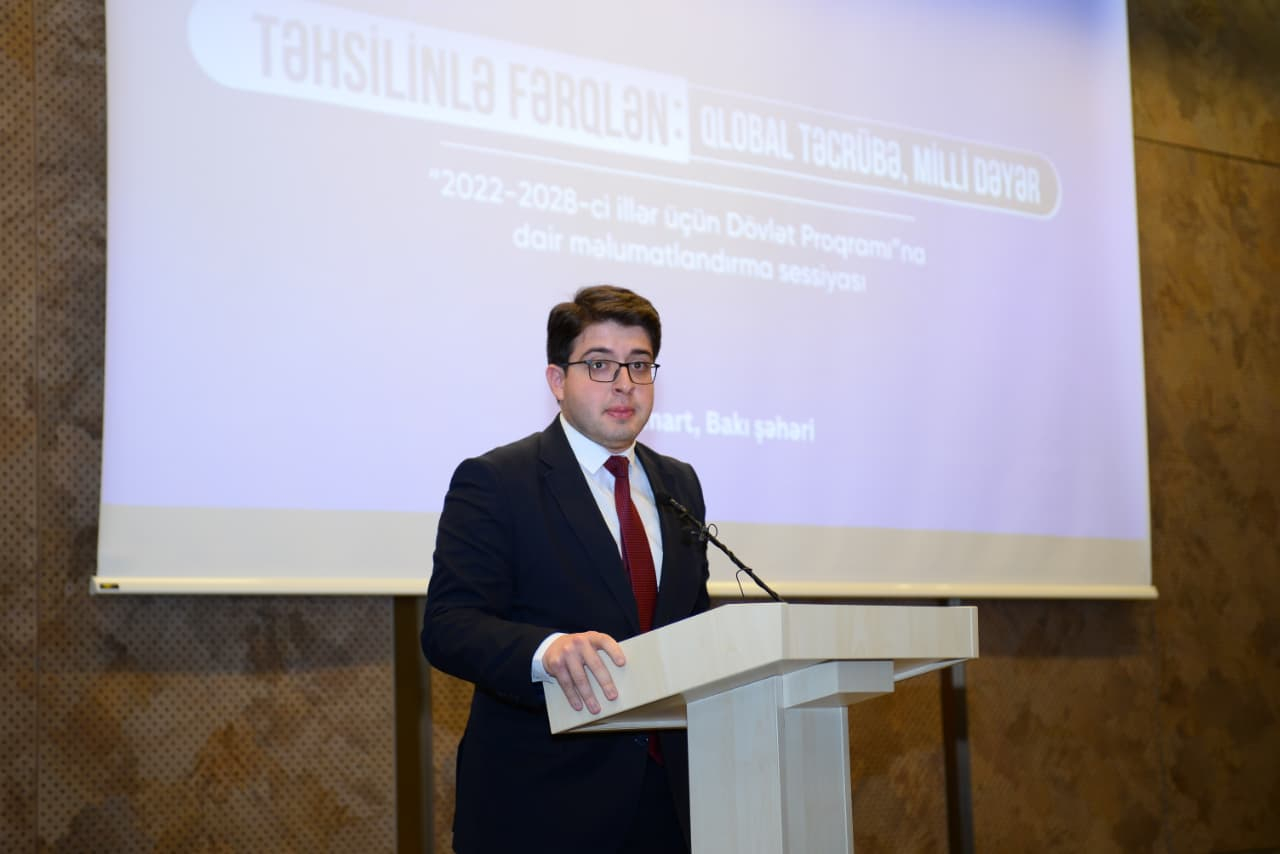 Rəşad Zeynalov: There is a great need for young people specializing in the field of technology and innovation