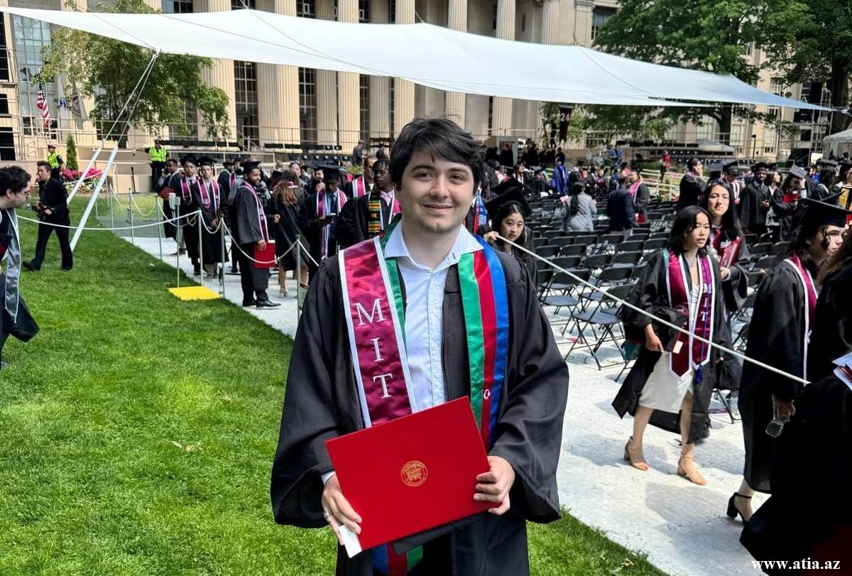 The journalist's son became a famous FIRST Azerbaijani at a US university doctoral student