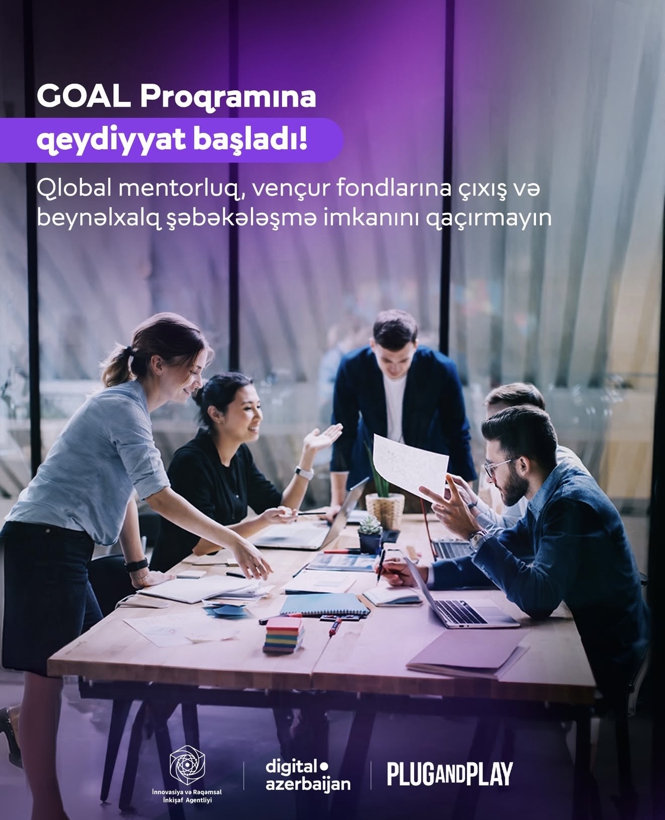 Startapların yeni bazarlara çıxışını dəstəkləyən &ldquo;GOAL&rdquo; proqramına qeydiyyat başladı