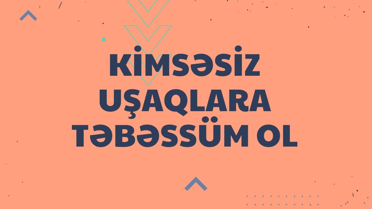 Kimsəsiz uşaqların&nbsp;həyatına sevinc qatmaq məqsədi daşıyan &ldquo;Təbəssüm ol&rdquo; layihəsinə QEYDİYYAT başlayır