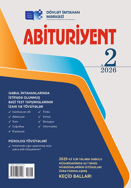 Dövlət İmtahan Mərkəzi &ldquo;Abituriyent&rdquo; jurnalının 2-ci nömrəsini nəşr edib