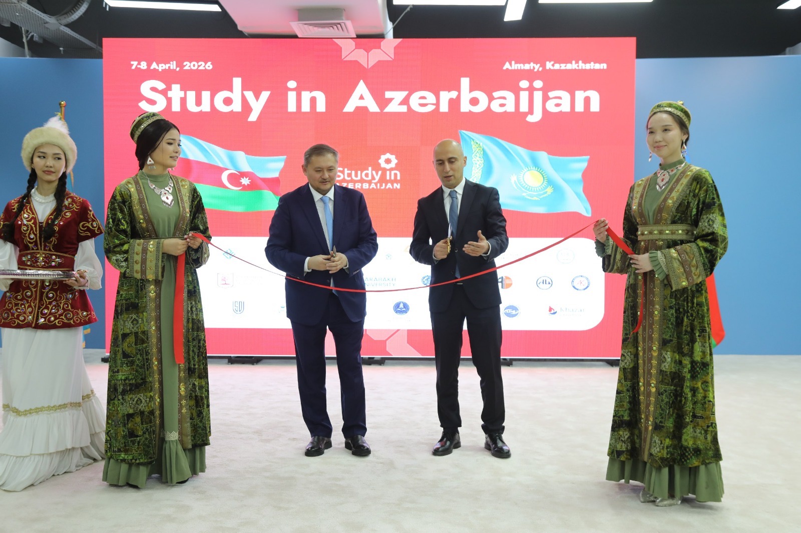 Qazaxıstanda &ldquo;Study in Azerbaijan&rdquo; təhsil sərgisinin açılışı baş tutub