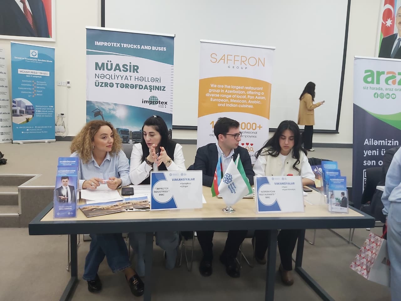 Bakıda tələbələr üçün əmək yarmarkası keçirilib