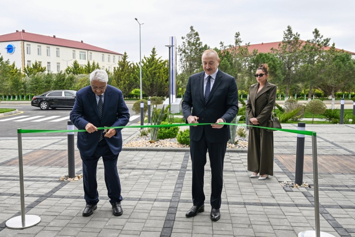 Prezident Təlim Mərkəzinin açılışında iştirak edib