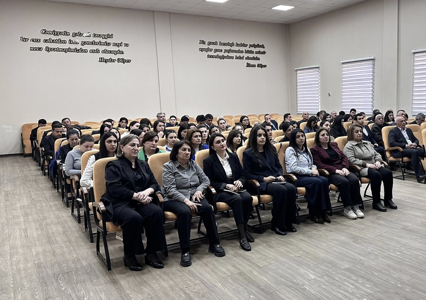 Qəbələdə "açıq dərs"lərin keyfiyyəti müzakirə olunub