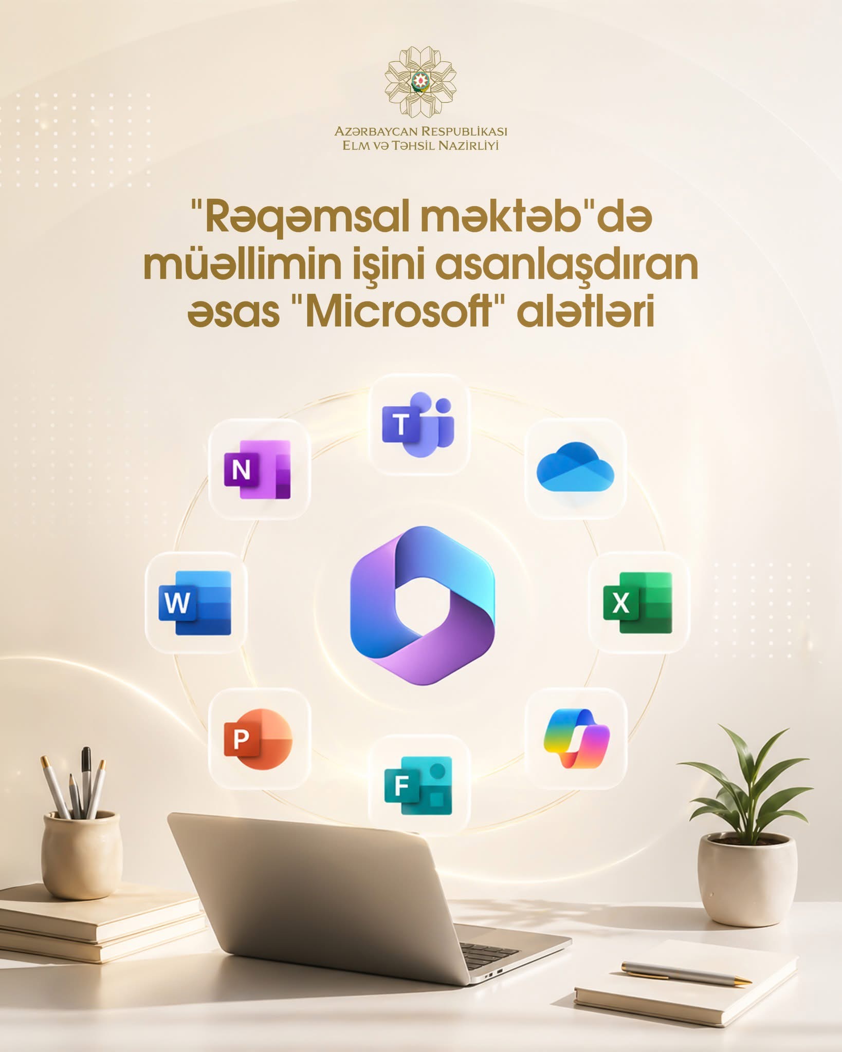 &nbsp;&ldquo;Rəqəmsal məktəb&rdquo;də müəllimlər üçün əsas Microsoft alətləri