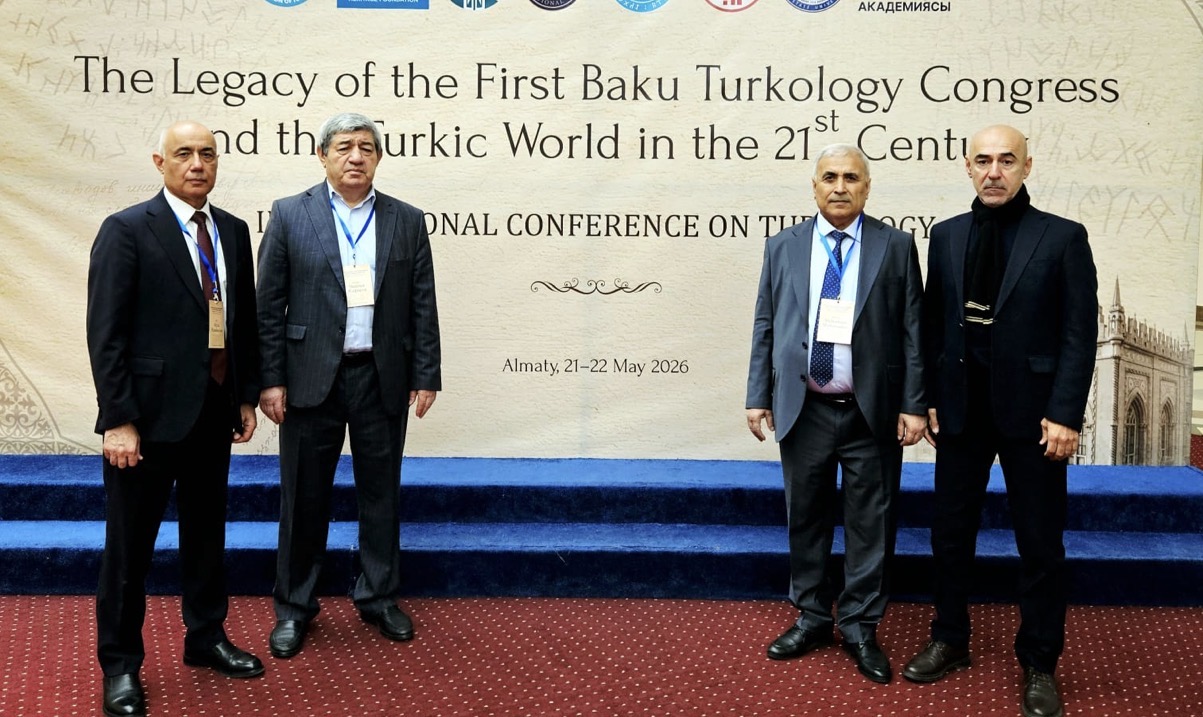 Qazaxıstanda Birinci Bakı Türkoloji Qurultaya həsr olunmuş beynəlxalq simpozium keçirilir
