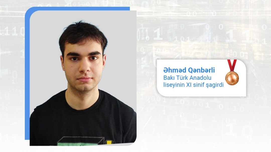 Məktəblimiz Asiya-Pasifik İnformatika Olimpiadasında MEDAL qazanıb