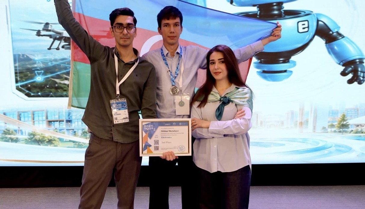 "WorldSkills Azerbaijan" beynəlxalq çempionatda II yeri qazanıb