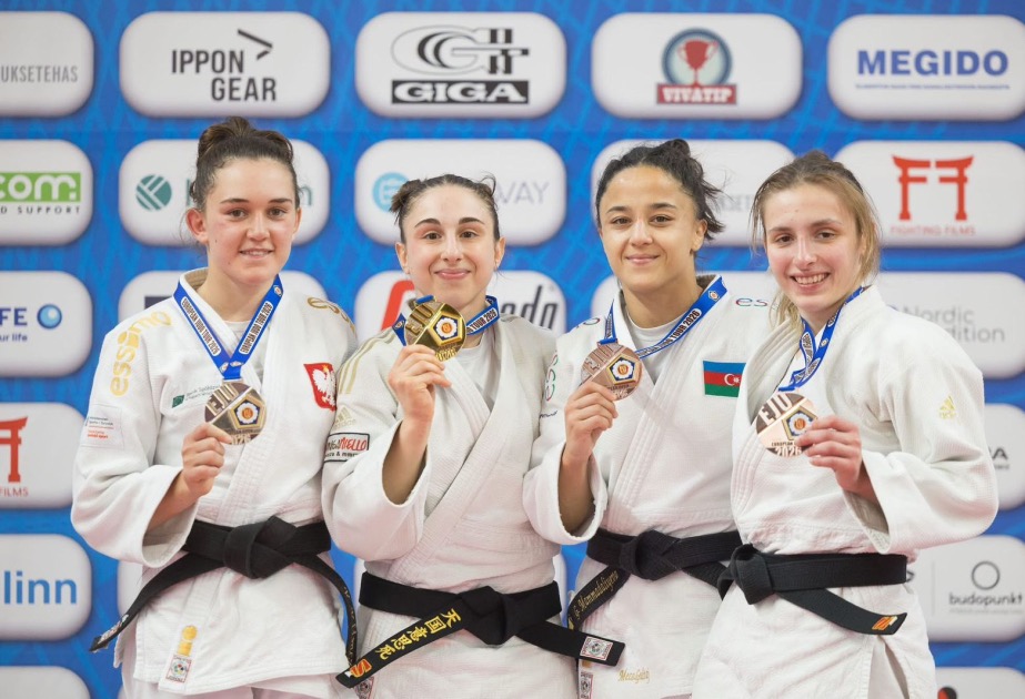 Azərbaycanın qadın cüdoçuları Avropa Açıq Turnirini 3 medalla bitirib