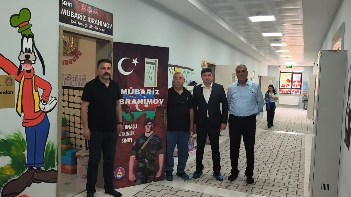 İğdırdakı &ldquo;Şuşa&rdquo; uşaq bağçasında Mübariz İbrahimovun adını daşıyan sinif açılıb
