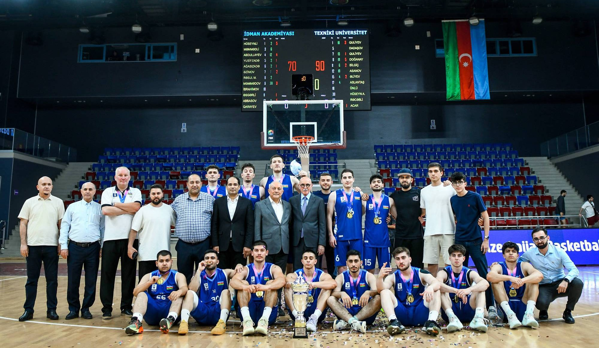 Tələbə Basketbol Liqasının 2025/2026 mövsümünə YEKUN vurulub