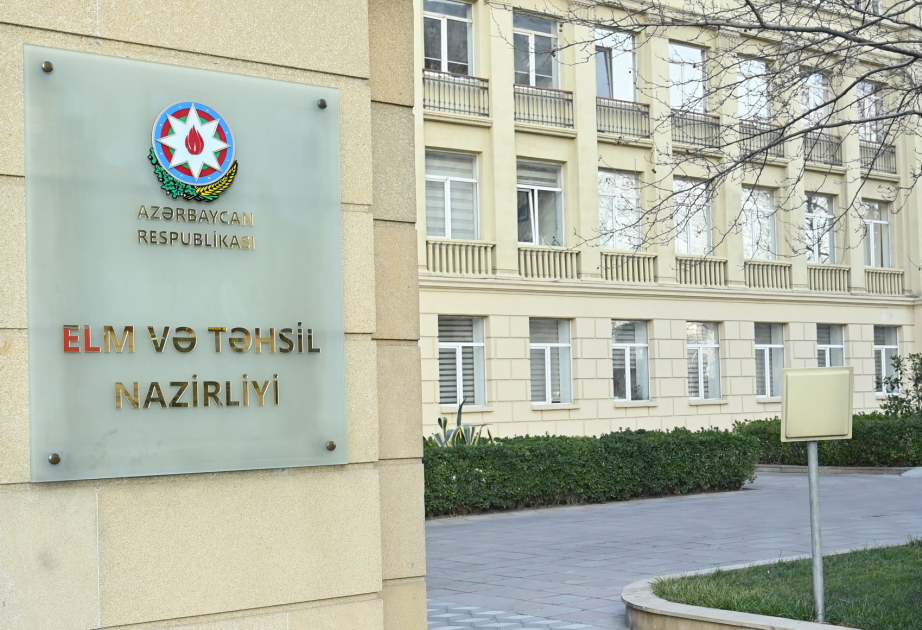 Elm və Təhsil Nazirliyi cari tədris ilinin hesabatını yayıb