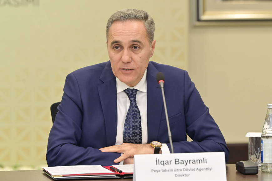 7 peşə ixtisası üzrə beynəlxalq sertifikat almaq mümkün olacaq &ndash; İlqar Bayramlı&nbsp;